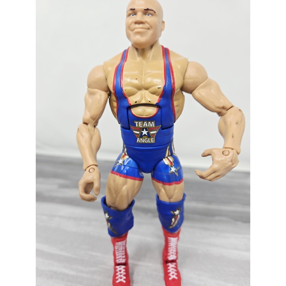 Mattel WWE Elite Series 59 Kurt Angle Team AnGLE 6 Inch Figure